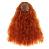 Maxbell Doll Curly Hair Wig for 1/4 BJD Dolls Making and Repair Supplies Carroty - Aladdin Shoppers