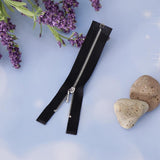 Maxbell Doll Dress Metal Zipper Repair for Doll Clothes DIY Supplies Black + Silver - Aladdin Shoppers