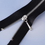 Maxbell Doll Dress Metal Zipper Repair for Doll Clothes DIY Supplies Black + Silver - Aladdin Shoppers