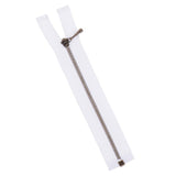 Maxbell Doll Dress Metal Zipper Repair for Doll Clothes DIY Supplies White + Bronze - Aladdin Shoppers