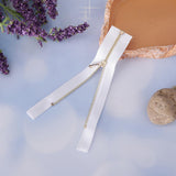 Maxbell Doll Dress Metal Zipper Repair for Doll Clothes DIY Supplies White + Golden - Aladdin Shoppers
