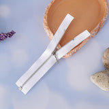 Maxbell Doll Dress Metal Zipper Repair for Doll Clothes DIY Supplies White + Silver - Aladdin Shoppers