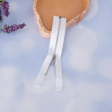 Maxbell Doll Dress Metal Zipper Repair for Doll Clothes DIY Supplies White + Silver - Aladdin Shoppers