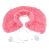 Maxbell Doll Fluffy Cape Fit For 18" Girl Doll Outfits Accessories Pink - Aladdin Shoppers