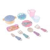 Maxbell Doll Furniture Toys Simulated Mini Food Playset for Mellchan Baby Dolls Blue - Aladdin Shoppers