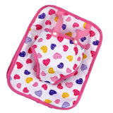 Maxbell Doll Heart Travel Backpack Carrier Handbag for 18inch Girl Accs - Aladdin Shoppers
