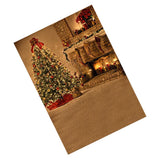 Maxbell Doll Photography Backdrops Dollhouse Christmas Scene Accessories 60 x 120cm - Aladdin Shoppers