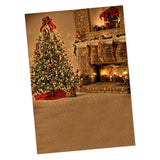 Maxbell Doll Photography Backdrops Dollhouse Christmas Scene Accessories 60 x 120cm - Aladdin Shoppers