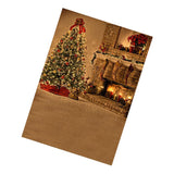 Maxbell Doll Photography Backdrops Dollhouse Christmas Scene Accessories 60 x 120cm - Aladdin Shoppers