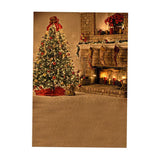 Maxbell Doll Photography Backdrops Dollhouse Christmas Scene Accessories 60 x 120cm - Aladdin Shoppers