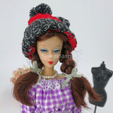 Maxbell Doll Winter Clothes Accessories Xmas Hat & Knitted Scarf For Monster High Doll Licca XinYi Doll Gift - Aladdin Shoppers