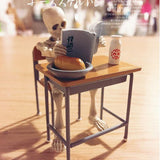 Maxbell Dollhouse Miniature 8.7cm Skeleton Doll Mini Action Figures Toy Party Favors Trick Toy Kids Playset - Aladdin Shoppers