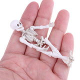 Maxbell Dollhouse Miniature 8.7cm Skeleton Doll Mini Action Figures Toy Party Favors Trick Toy Kids Playset - Aladdin Shoppers