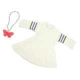 Maxbell Dolls Winter Clothes Set Wool Dress and Necklace for 18 inch - Aladdin Shoppers