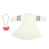 Maxbell Dolls Winter Clothes Set Wool Dress and Necklace for 18 inch - Aladdin Shoppers