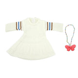 Maxbell Dolls Winter Clothes Set Wool Dress and Necklace for 18 inch - Aladdin Shoppers