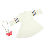 Maxbell Dolls Winter Clothes Set Wool Dress and Necklace for 18 inch - Aladdin Shoppers