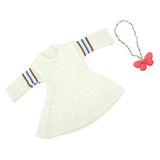 Maxbell Dolls Winter Clothes Set Wool Dress and Necklace for 18 inch - Aladdin Shoppers