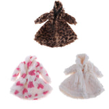 Maxbell Dolls Winter Fur Coat 1/6 Fashion Clothes and Accessories White - Aladdin Shoppers