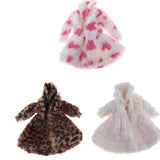 Maxbell Dolls Winter Fur Coat 1/6 Fashion Clothes and Accessories White - Aladdin Shoppers