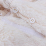 Maxbell Dolls Winter Fur Coat 1/6 Fashion Clothes and Accessories White - Aladdin Shoppers