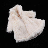 Maxbell Dolls Winter Fur Coat 1/6 Fashion Clothes and Accessories White - Aladdin Shoppers