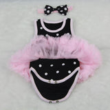 Maxbell Dotted Romper Dress Headband Clothes Set for 22''-23'' Reborn Baby Girl Doll - Aladdin Shoppers