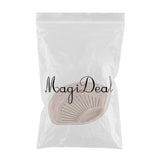 Maxbell Double Drainage Dumpling Dishes Fruit Plate fan-shaped Kitchen Pan Beige - Aladdin Shoppers