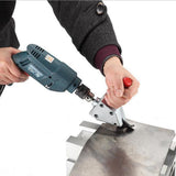 Maxbell Double Head Sheet Metal Nibbler Cutter Cutting Saw Tool Scissors Attachment - Aladdin Shoppers