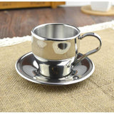 Maxbell Double Wall Heat Insulation Winter Hot Coffee Mug Milk Cup with Spoon Mat - Aladdin Shoppers