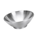 Maxbell Double Wall Insulated Stainless Steel Bowl for Salad, Soup, Noodle 18cm - Aladdin Shoppers