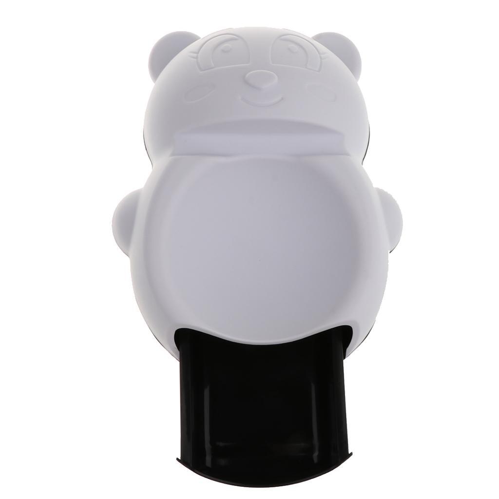 Maxbell Drawer Type Snacks Storage Box Bowl Phone Rack Little Bear Black and White - Aladdin Shoppers