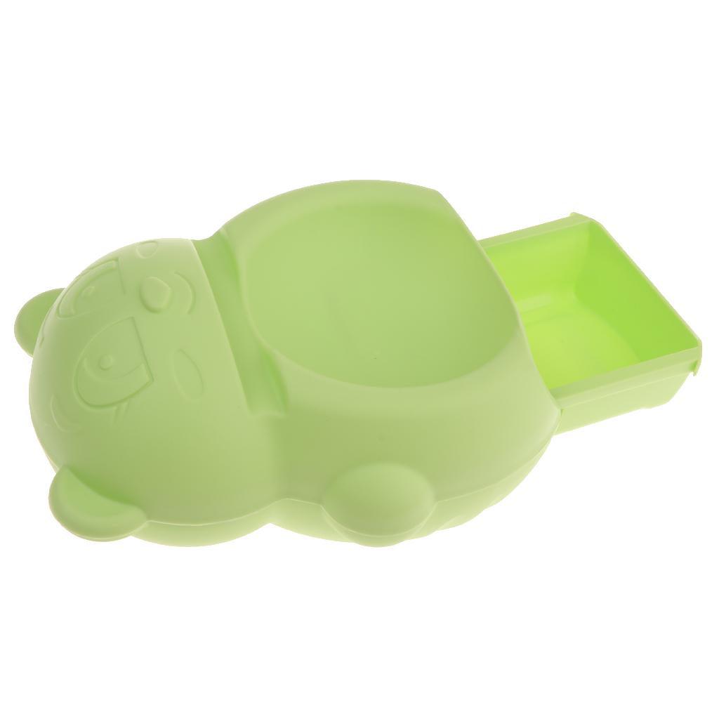 Maxbell Drawer Type Snacks Storage Box Bowl Phone Rack Little Bear Green - Aladdin Shoppers