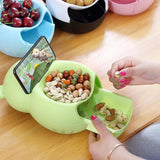Maxbell Drawer Type Snacks Storage Box Bowl Phone Rack Little Bear Green - Aladdin Shoppers