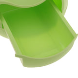 Maxbell Drawer Type Snacks Storage Box Bowl Phone Rack Little Bear Green - Aladdin Shoppers