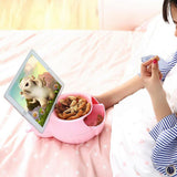 Maxbell Drawer Type Snacks Storage Box Bowl Phone Rack Little Bear Pink - Aladdin Shoppers