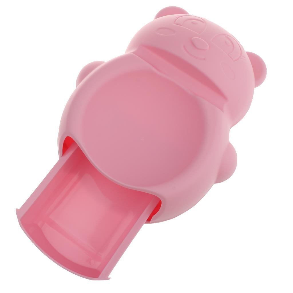 Maxbell Drawer Type Snacks Storage Box Bowl Phone Rack Little Bear Pink - Aladdin Shoppers