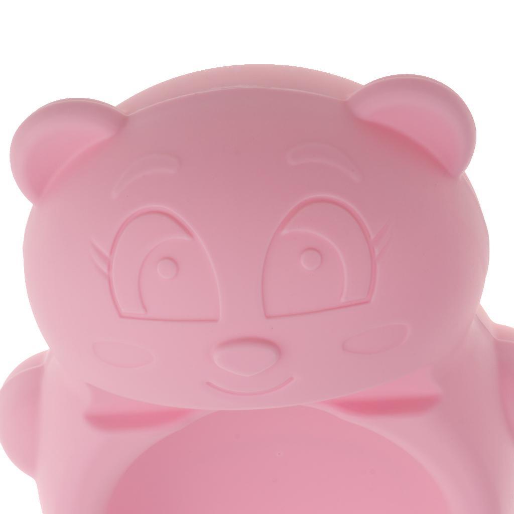Maxbell Drawer Type Snacks Storage Box Bowl Phone Rack Little Bear Pink - Aladdin Shoppers