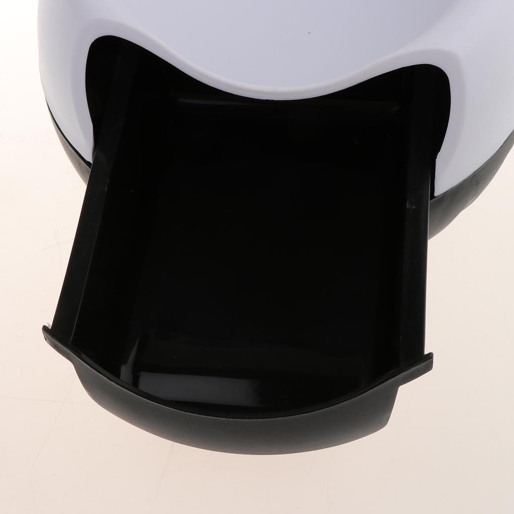 Maxbell Drawer Type Snacks Storage Box Bowl Phone Rack Piggy Black and White - Aladdin Shoppers