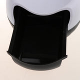 Maxbell Drawer Type Snacks Storage Box Bowl Phone Rack Piggy Black and White - Aladdin Shoppers