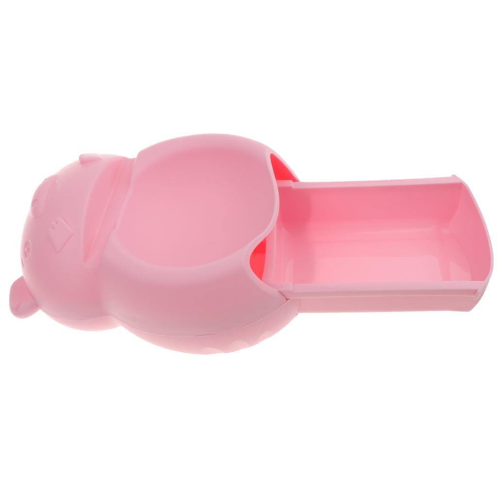 Maxbell Drawer Type Snacks Storage Box Bowl Phone Rack Piggy Pink - Aladdin Shoppers