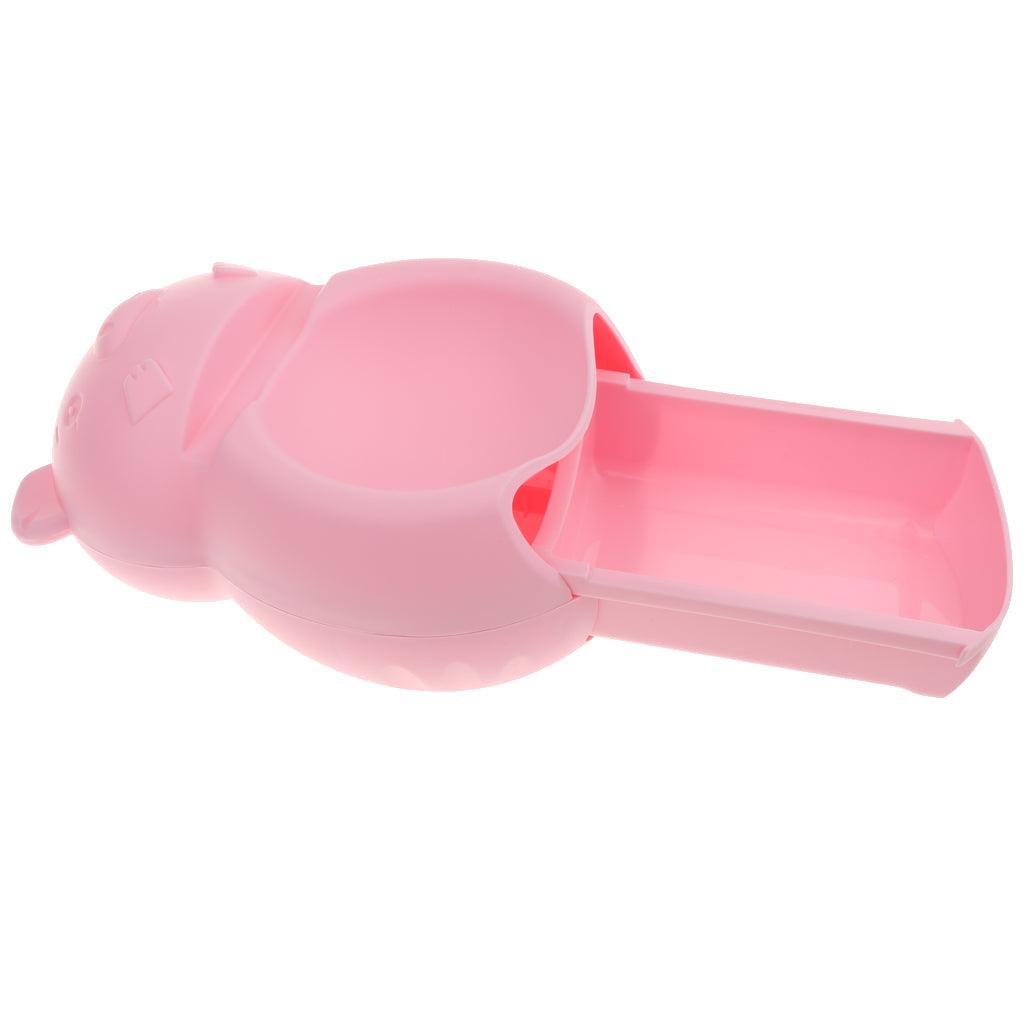 Maxbell Drawer Type Snacks Storage Box Bowl Phone Rack Piggy Pink - Aladdin Shoppers