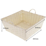 Maxbell Drawer Type Tabletop Storage Basket Sundries Organizer Box Handmade Woven - Aladdin Shoppers