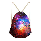 Maxbell Drawstring Bags Outdoor Travel Sports Backpack Sackpacks Starry Sky 1 - Aladdin Shoppers