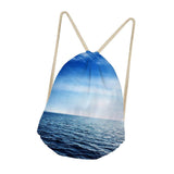 Maxbell Drawstring Bags Outdoor Travel Sports Backpacks Sackpacks Sea - Aladdin Shoppers