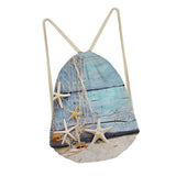 Maxbell Drawstring Bags Outdoor Travel Sports Backpacks Sackpacks Starfish 3 - Aladdin Shoppers