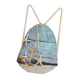 Maxbell Drawstring Bags Outdoor Travel Sports Backpacks Sackpacks Starfish 3 - Aladdin Shoppers