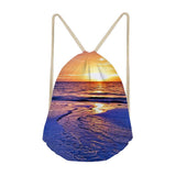 Maxbell Drawstring Bags Outdoor Travel Sports Backpacks Sackpacks Wetlands - Aladdin Shoppers