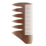 Maxbell Dual Side Men's Oil Hair Pick Comb Salon Dye Hairdressing Styling Wide Tooth - Aladdin Shoppers