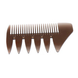 Maxbell Dual Side Men's Oil Hair Pick Comb Salon Dye Hairdressing Styling Wide Tooth - Aladdin Shoppers